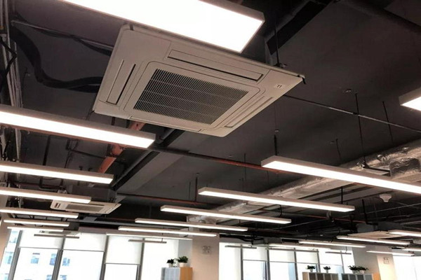 辦公樓空調安裝實景圖