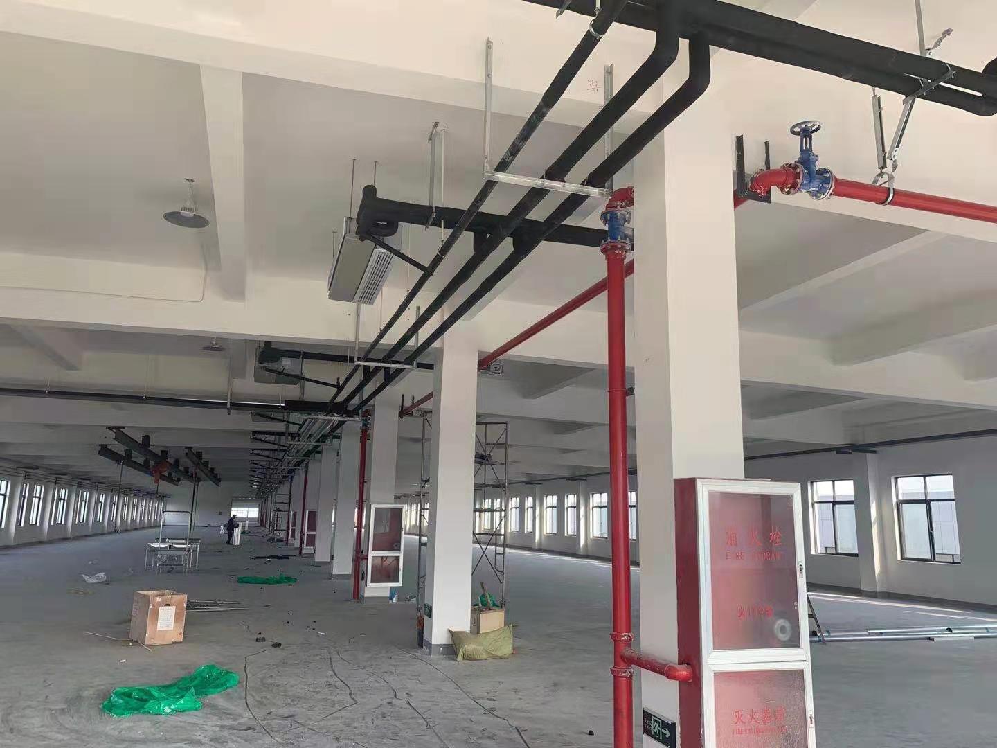 車間空調施工現場