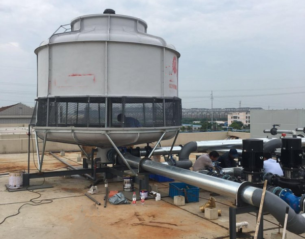 冷卻塔安裝施工圖