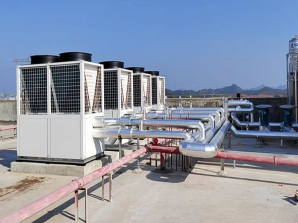 水冷模塊機工程現場